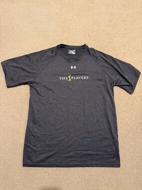 The Players Under Armour UA TPC Sawgrass Heat Gear Short Sleeve Shirt Large (L)